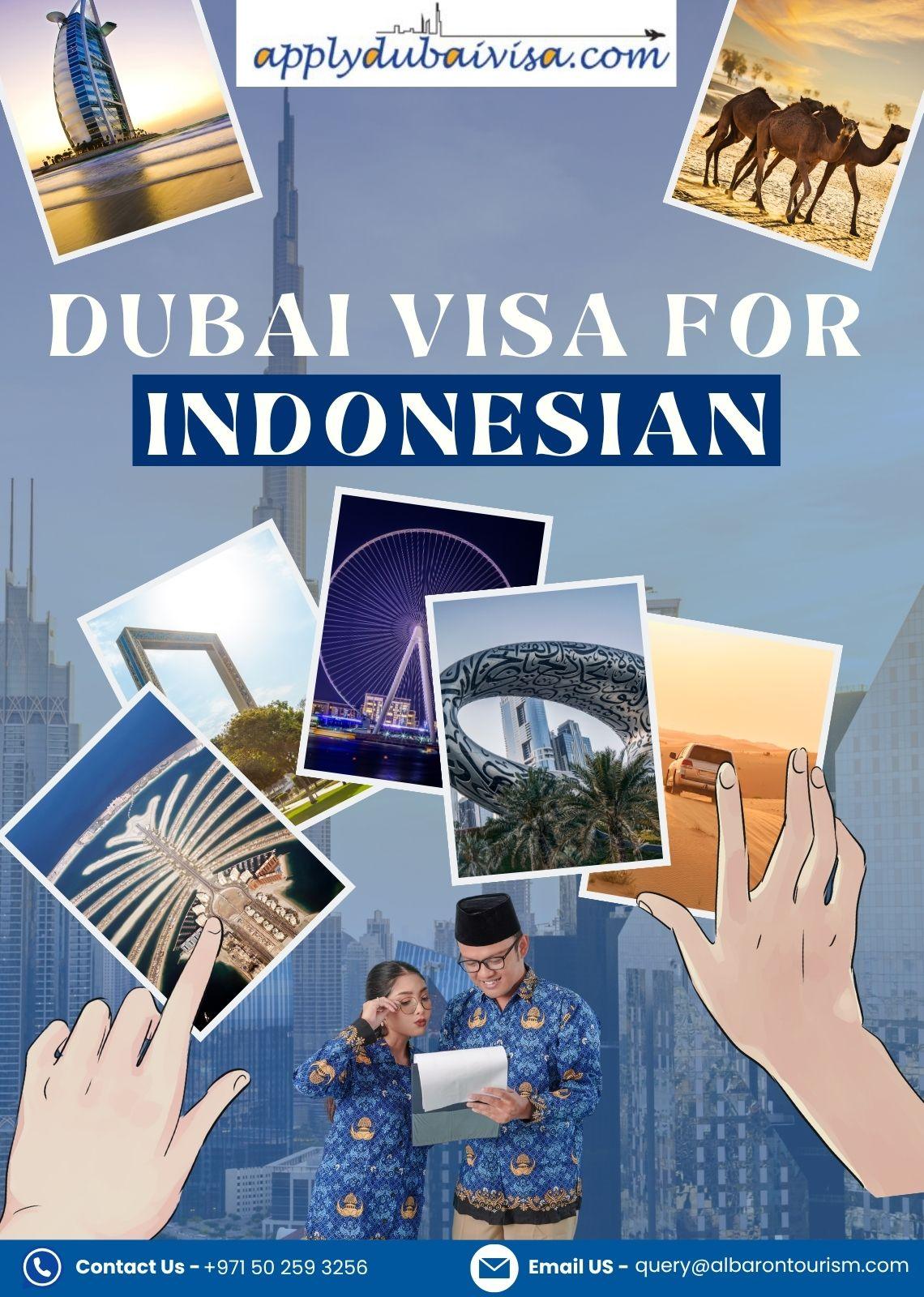 Dubai visa for Indonesian