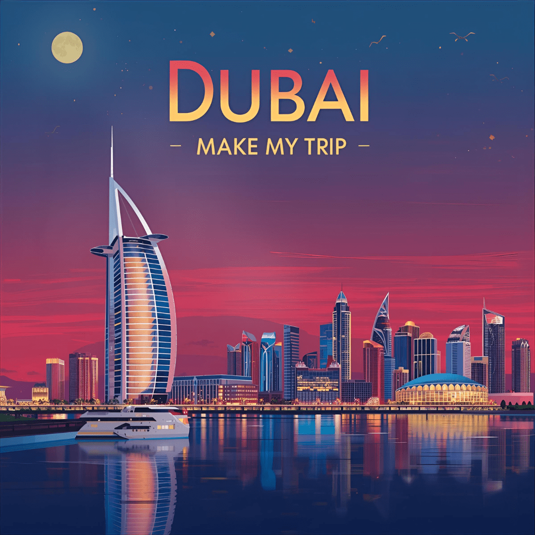 Dubai visa Make My Trip