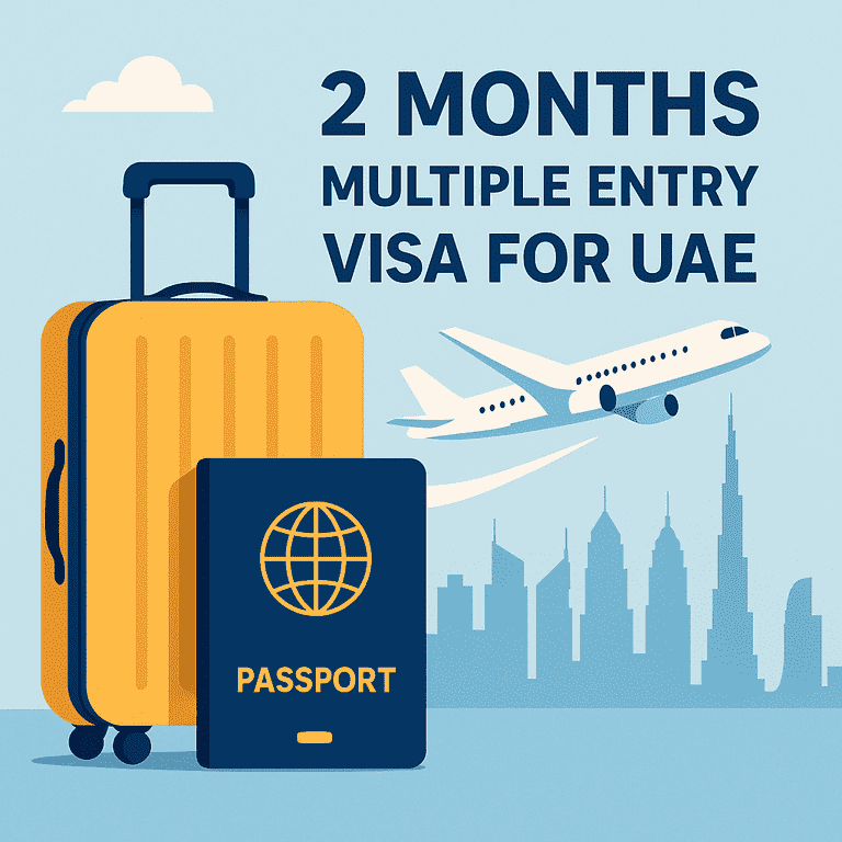 2 months multiple entry visa UAE
