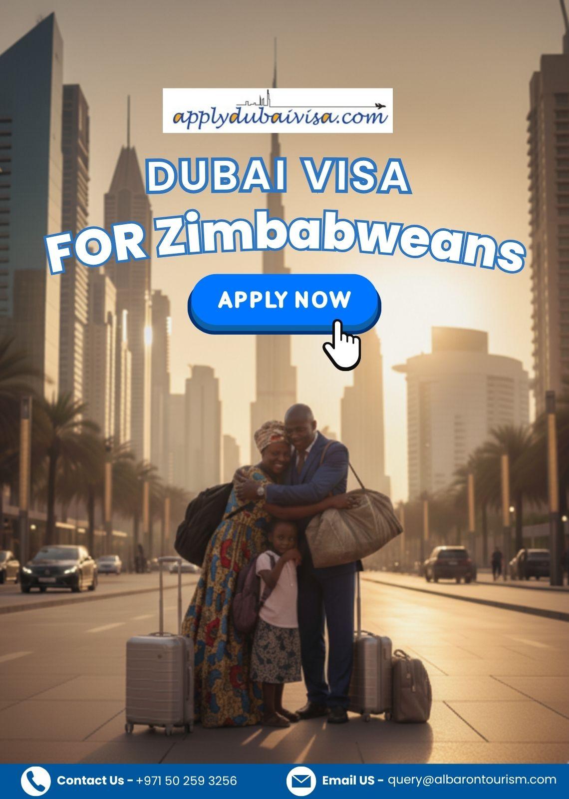 Dubai Visa for Zimbabweans