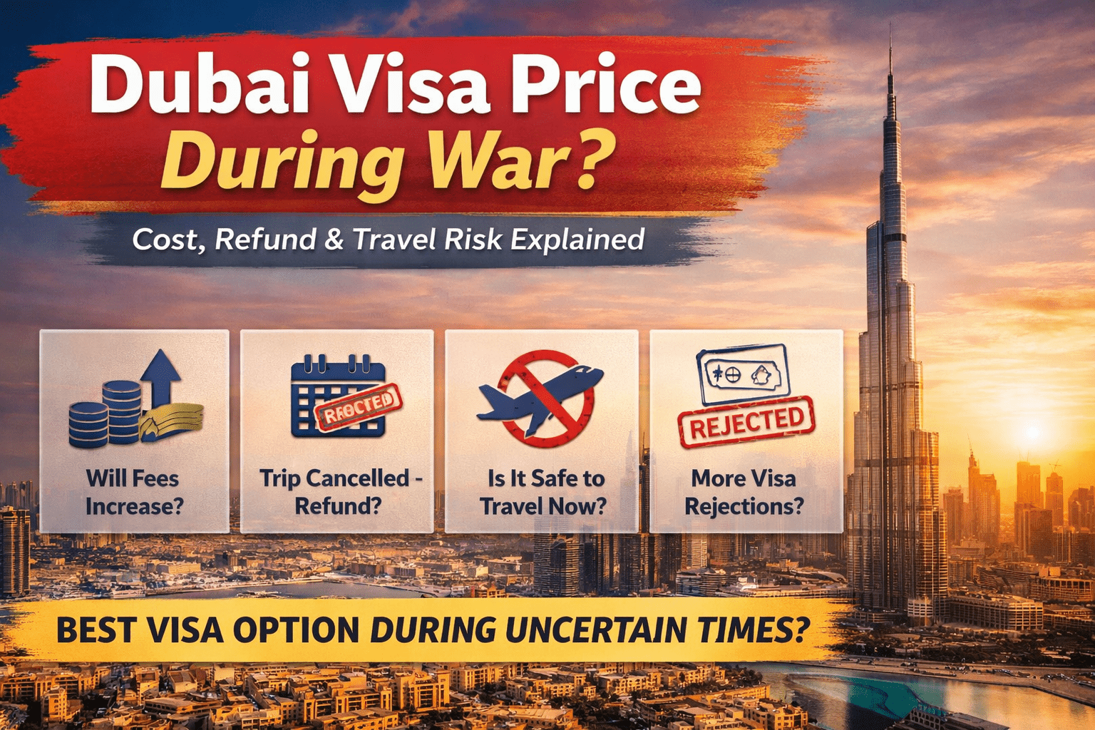 Dubai Visa Price During War,