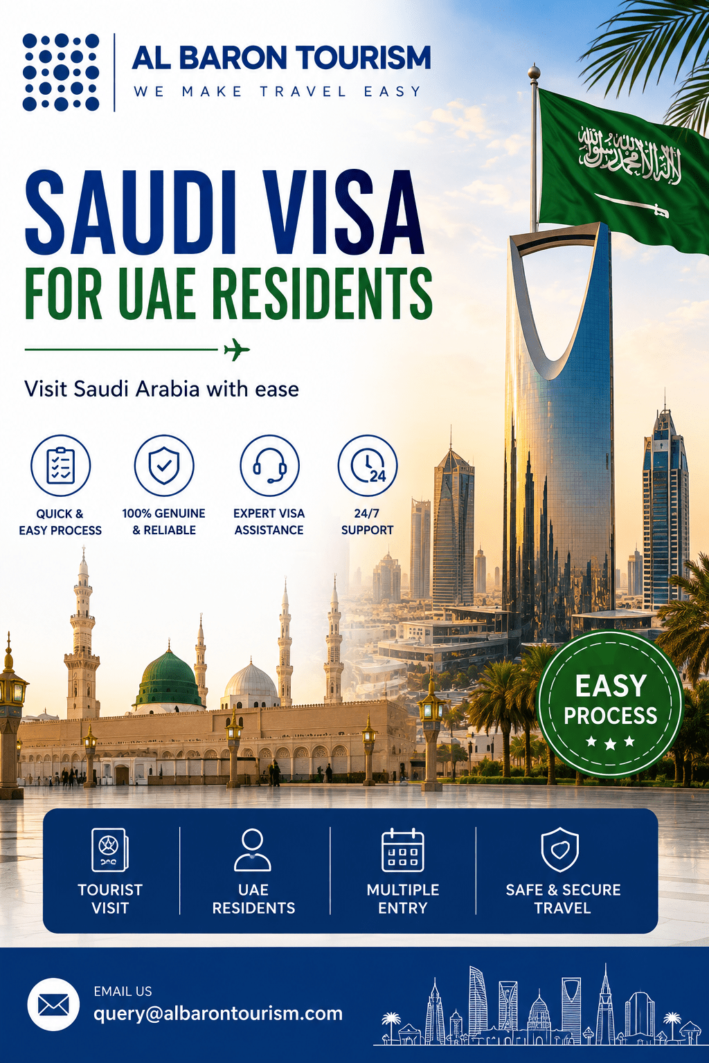 Saudi visa for UAE Residents