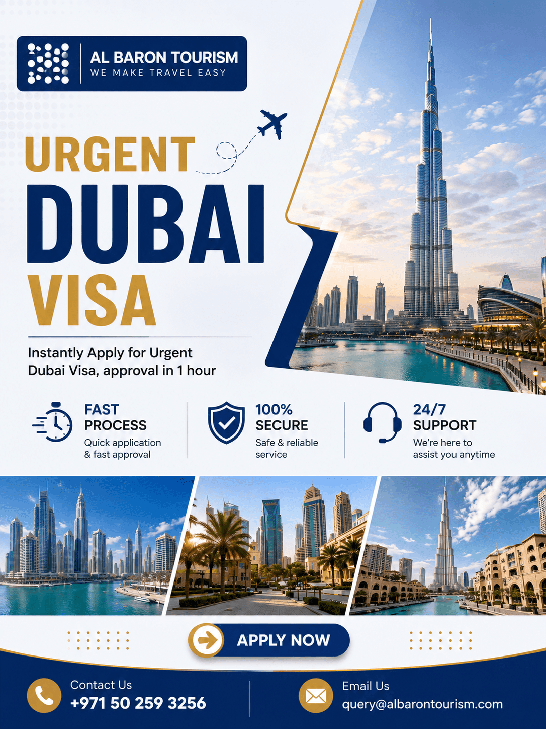 Urgent Dubai Visa